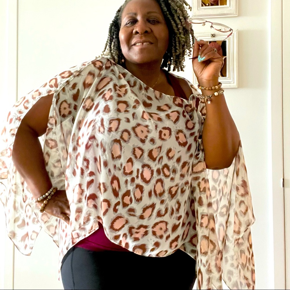 Pretty with a touch of Pink Scarf